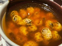 古越陈酿煮花螺-杭州西子湖四季酒店·金沙厅