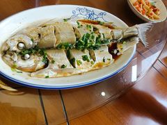 清蒸白水鱼-灵福缘私房菜·农家菜(拈花湾·灵山大佛必推店)