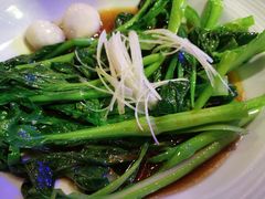 油淋脆菜心-绿茶餐厅(乐峰广场店)