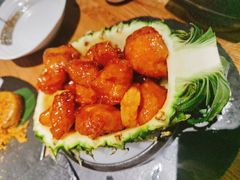 菠萝咕噜猴头菇-水木苼 蔬食料理