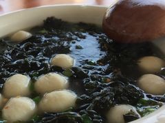 紫菜鱼丸汤-南蚝小贝海鲜特色餐厅(南澳岛店)