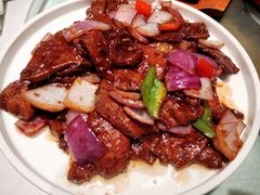 酱爆猪肝-乾隆美食·本帮菜(黄河路店)