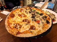 韩式烤牛肉披萨-机器人火炉披萨(爱琴海店)