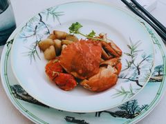 豆酱焗肉蟹-潮林府私房菜