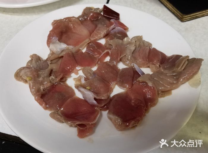 大槐树烤肉馆鸡胗图片