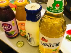 之前的饮料区-山焱·炭火自助烤肉(周浦万达店)