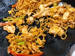 炒方便面-爆烤鸡头王(十马路店)
