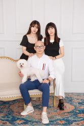 -时光纪亲子全家福照相馆(静安店母女写真父母纪念照)