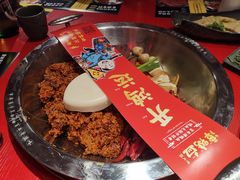 谭血鸭红锅底-谭鸭血老火锅(漳州路店)