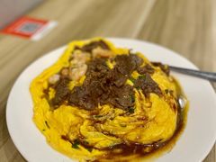 滑蛋牛肉虾仁饭-有章牛杂(石厦店)