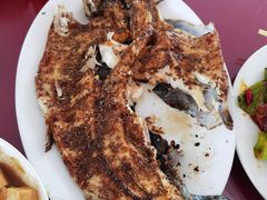 -北京龙庆四季香农家饭庄·灶台鱼·碳烤虹鳟鱼(龙庆峡店)