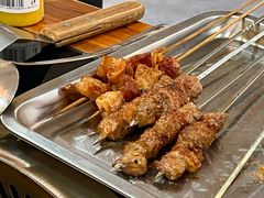 -土灶台东北大块肉烧烤(风景城邦店)