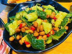 凉拌黄瓜-丹东特色烤肉(学府路一部店)
