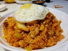 辣泡菜豬肉炒飯-梨满园韩国料理