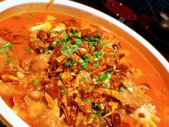 沙茶鱿鱼肉羹虾-食锦记·福建私房菜(浦西万达店)