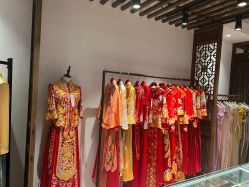 -懿沉香中式嫁衣礼服秀禾服龙凤褂马来褂旗袍总店