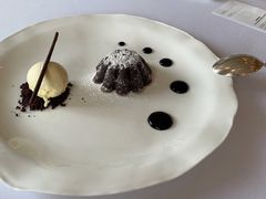 巧克力熔岩蛋糕-Jean Georges