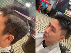 -海文先生国潮烫染男士理发馆
