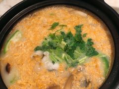 浓汤桂鱼配脆米-港丽餐厅(高德置地店)