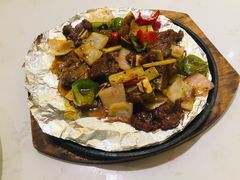 铁板黑椒牛仔骨-顺丰轩园林酒家(天河店)