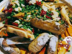 葱油蛏子-胖大嫂渔家排档·全海景餐厅(渔村店)