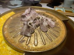 澳洲牛五花锅-猪啊牛呀羊啊铜盘烤肉(正大广场店)