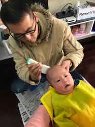 点击看大图 -龙文宝贝上门婴儿理发满月剃胎毛(总店)