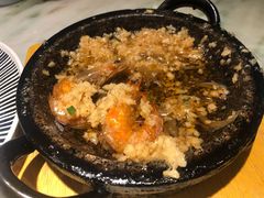 石板蒜蓉虾-小菜园新徽菜(合肥之心城店)