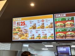 菜单-汉堡王(下沙银泰店)