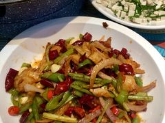辣炒毛肚-楼兰古丽·新疆拌面·清真(华阳城店)
