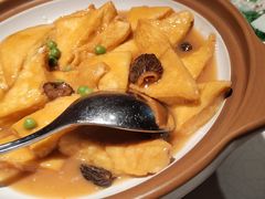 羊肚菌焖河源豆腐-大鸽饭(岗顶店)