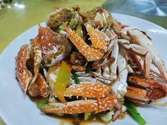 姜葱炒花蟹-板桥海鲜广场(文明东店)