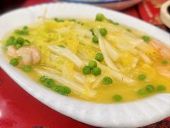 鲜虾扒白菜-玉华台饭庄(裕中西里小区店)