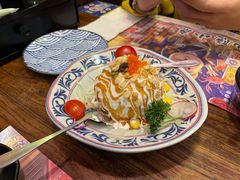炸温泉蛋土豆泥沙律-仙隐小鹿中華の日料(正弘城店)