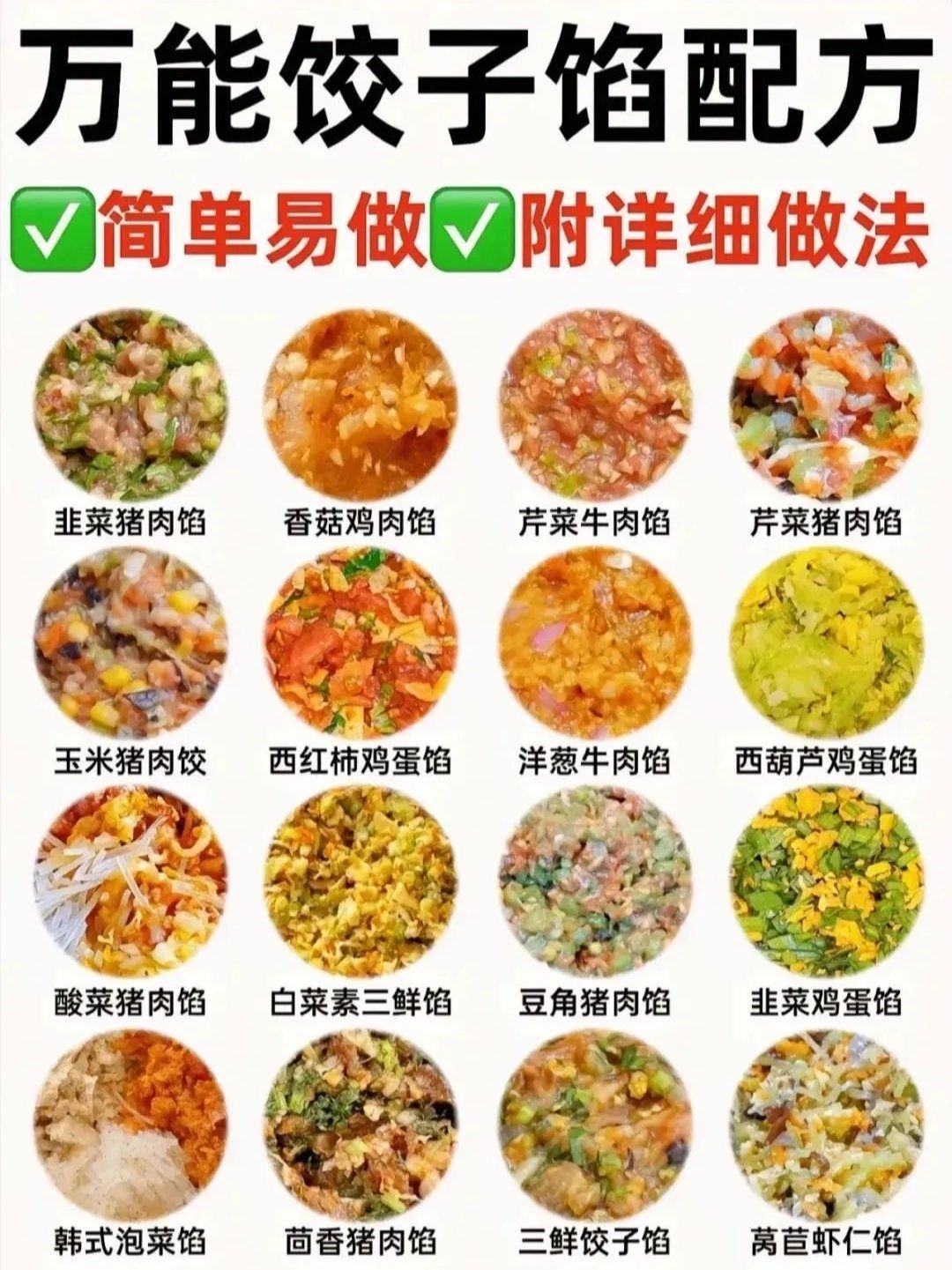 健康减脂餐#饺子馅#牛肉饺子馅怎么调好吃#素三鲜饺子馅的做法#牛肉