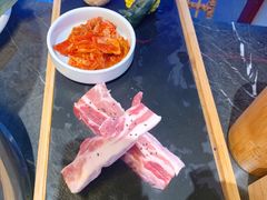 山蒜泡菜猪五花-十三姨正合丰烤肉(营迹路店)