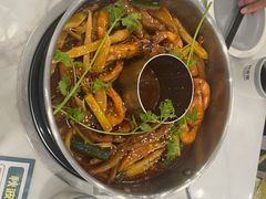 -秋波里爆蛋豆腐虾·清真(开元万达店)