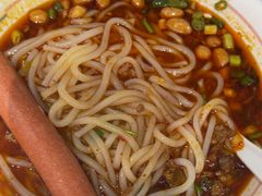 麻辣肉碎汤面-香港深仔记茶餐厅(东门店)