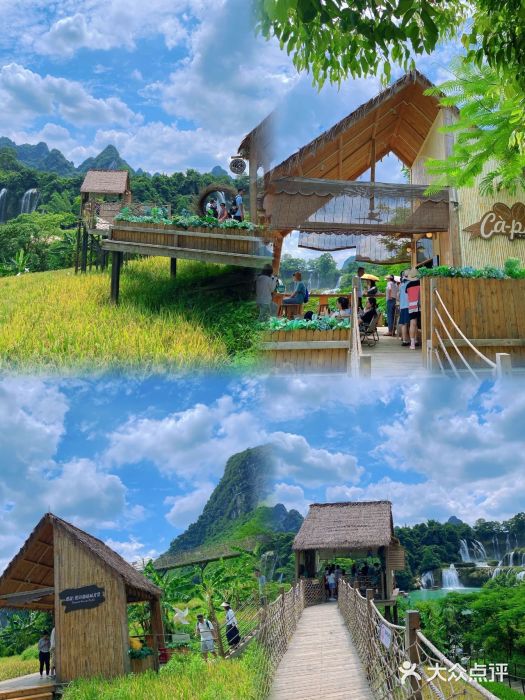 德天跨国瀑布景区图片