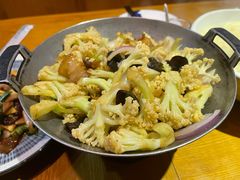 干锅花菜-船夫鱼锅(衢江路店)