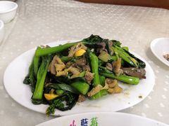 菜心炒鸡杂-醉贤居