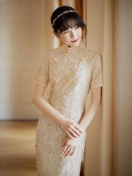 -禾米旗袍妈妈装礼服定制(嘉业国贸店)