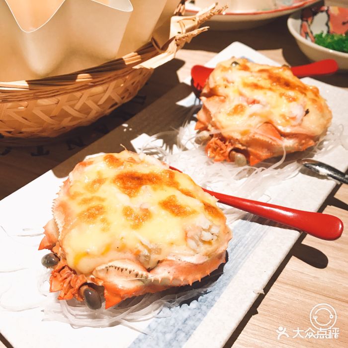芝士奶油焗蟹盖