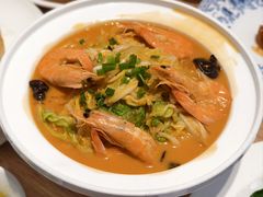 鲜虾炖白菜-连鹭海鲜·海肠捞饭·海胆饭(星海店)
