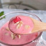少女心爆棚的草莓酸奶🍓