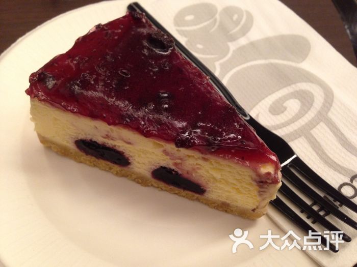 太平洋咖啡(国贸店)蓝莓芝士蛋糕图片 - 第2张
