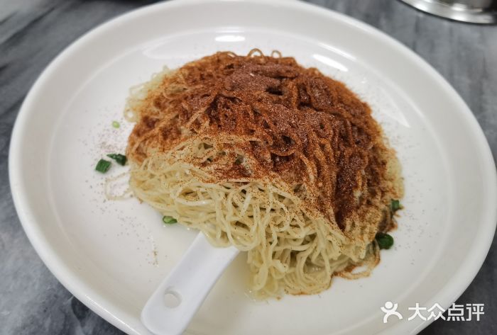 周门传统竹升面虾子捞面图片