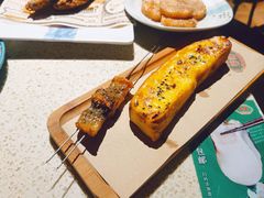 -蚝堡·生蚝海鲜烧烤物种起源•海肠捞饭(刘公岛店)