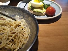 培根蘑菇奶油意大利面-新贝乐意大利餐厅(苏州中心店)