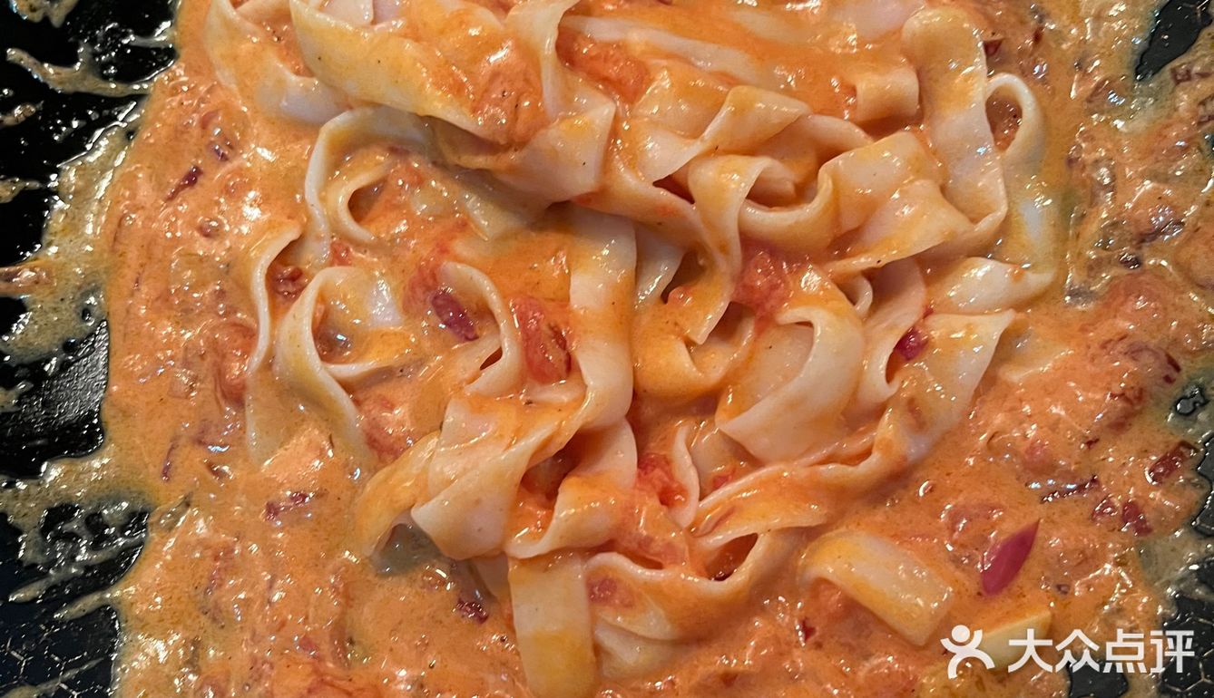蛋清番茄奶油Pasta